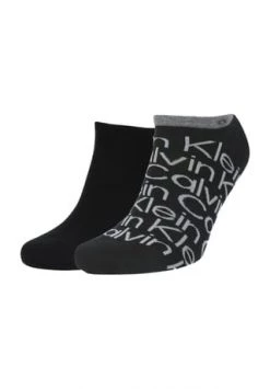 Calvin Klein Sneakersocken, 2er-Pack, Für Herren 001 BLACK