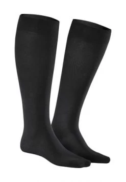 KUNERT Kniestrümpfe "FLY & CARE", Stützklasse 3, Für Herren 0070 BLACK