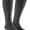 KUNERT Kniestrümpfe, Stützend, Uni, Für Herren Anthrazit