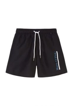 Marc O'Polo Herren Badeshort, M-Beach, Swim Short - , Badehose, Bademode Schwarz