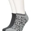 Calvin Klein Sneakersocken, 2er-Pack, Für Herren 004 MID GREY MELA