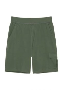 Marc O'Polo Schlafshorts, Kurz, Uni, Für Herren Oliv