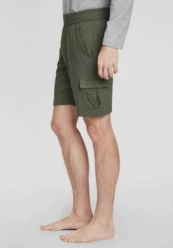 Marc O'Polo Schlafshorts, Kurz, Uni, Für Herren Oliv -socken-struempfe Verkäufe unnamed file 1540