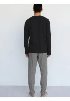 Marc O'Polo Schlafanzug, Rundhals, Streifen, Für Herren 000 SCHWARZ 8 Marc O'Polo Schlafanzug, Rundhals, Streifen, Für Herren 000 SCHWARZ -socken-struempfe Verkäufe unnamed file 1574