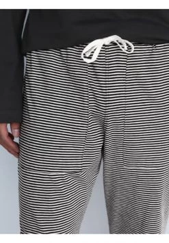 Marc O'Polo Schlafanzug, Rundhals, Streifen, Für Herren 000 SCHWARZ 9 Marc O'Polo Schlafanzug, Rundhals, Streifen, Für Herren 000 SCHWARZ -socken-struempfe Verkäufe unnamed file 1575