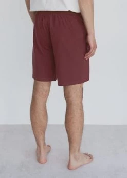 Marc O'Polo Schlafanzughose, Kurz, Tunnelzug, Für Herren 502 BORDEAUX -socken-struempfe Verkäufe unnamed file 1596