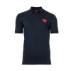 HUGO Herren Polo-Shirt - DERESO222, Pique, 1/2-Arm, Knopfleiste, Logo, Baumwolle Blau