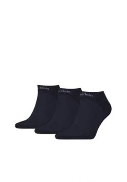 Calvin Klein Herren Sneaker Socken, 3er Pack - Kurzsocken Gripper Marine