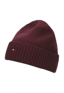 TOMMY HILFIGER Mützen, Baumwolle, Kopfbedeckung, Für Herren Bordeaux
