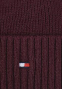 TOMMY HILFIGER Mützen, Baumwolle, Kopfbedeckung, Für Herren Bordeaux -socken-struempfe Verkäufe unnamed file 1636