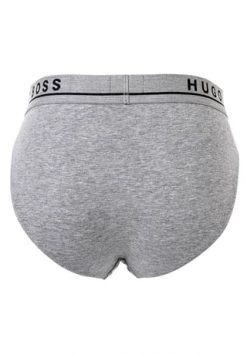 BOSS Herren Slips, 3er Pack - Briefs, Logobund, Cotton Stretch Grau -socken-struempfe Verkäufe unnamed file 1643