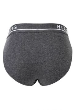 BOSS Herren Slips, 3er Pack - Briefs, Logobund, Cotton Stretch Grau -socken-struempfe Verkäufe unnamed file 1645