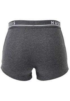 BOSS Herren Boxer Shorts, 3er Pack - Trunks, Cotton Stretch, Logo, Einfarbig Grau 11 BOSS Herren Boxer Shorts, 3er Pack - Trunks, Cotton Stretch, Logo, Einfarbig Grau -socken-struempfe Verkäufe unnamed file 1652