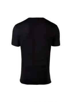 BOSS Herren T-Shirt, 2er Pack - Unterhemd, Halbarm, Rundhals, Cotton, Doppelpack Schwarz -socken-struempfe Verkäufe unnamed file 1663