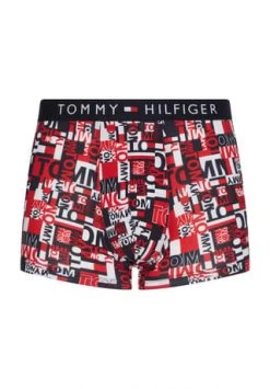 TOMMY HILFIGER Pants, Logo-Bund, Print, Für Herren 0F8 BEIGE