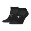 PUMA® Sneakersocken, Zweifarbig, Gepolsterte Sohle 002 BLACK