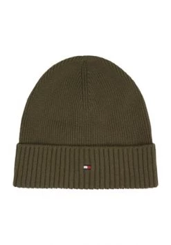 TOMMY HILFIGER Mützen, Baumwolle, Kopfbedeckung, Für Herren Khaki