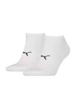 PUMA® Sneakersocken, Logo-Muster 001 WHITE