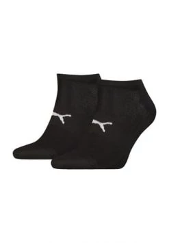 PUMA® Sneakersocken, Logo-Muster 002 BLACK