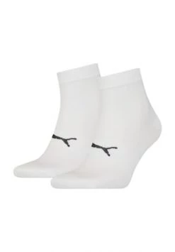 PUMA® Kurzsocken, Logo-Print, 2er-Pack Für Herren 001 WHITE