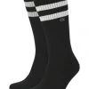 Calvin Klein Socken, 2er-Pack, Streifen, Für Herren 001 BLACK