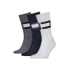 TOMMY HILFIGER Herren Socken, 3er Pack - Men's Sock Flag, ECOM Weiß/ Marine/ Grau