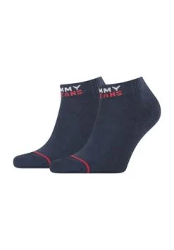 TOMMY Jeans Sneakersocken, 2er-Pack, Marken-Logo 002 NAVY