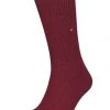 TOMMY HILFIGER Contemporary Socken, Logostickerei, Für Herren 002 ROUGE