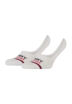 TOMMY Jeans Füßlinge, 2er-Pack, Elastisch, Für Damen Und Herren 001 WHITE