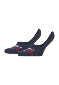 TOMMY Jeans Füßlinge, 2er-Pack, Elastisch, Für Damen Und Herren 002 NAVY