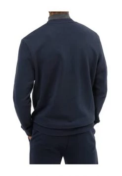 HUGO Herren Sweater, Diragol212 - Sweatshirt, Rundhals, Baumwoll-Terry Dunkelblau -socken-struempfe Verkäufe unnamed file 1847