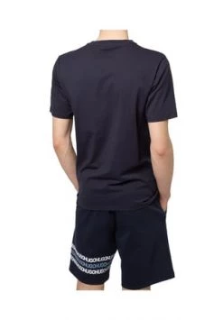 HUGO Herren T-Shirt - DURNED212, Rundhals, 1/2-Arm, Logo-Print, Baumwoll Blau -socken-struempfe Verkäufe unnamed file 1860