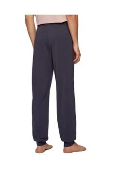 BOSS Herren Hose Lang - Mix & Match Pants, Loungewear, Einfarbig Blau -socken-struempfe Verkäufe unnamed file 1869