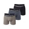 BOSS Herren Boxer Briefs, 3er Pack - Logobund, Cotton Stretch Blau