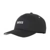 HUGO BOSS Orange Cap "Fresco 3", 3D-Logo, Für Herren 1 BLACK