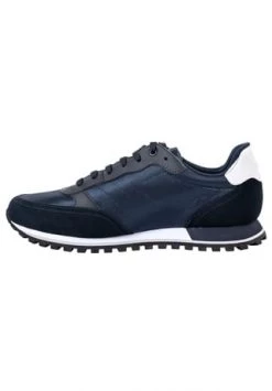 BOSS Herren Sneaker Low - Parkour-L Runn Nymx, Turnschuh, Freizeit, Echt Leder Marine -socken-struempfe Verkäufe unnamed file 1906