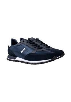 BOSS Sneaker, Dämpfend, Atmungsaktiv, Für Herren NAVY