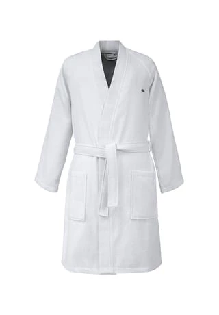 LACOSTE Bademantel L DEFILE BLANC 1 LACOSTE Bademantel L DEFILE BLANC