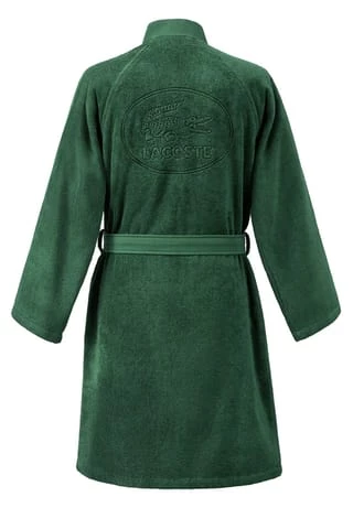 LACOSTE Bademantel L DEFILE VERT 2 LACOSTE Bademantel L DEFILE VERT – Bild 2