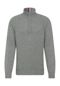 TOMMY HILFIGER Pullover, Troyer, Für Herren MEDIUM GREY HEATHE