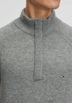 TOMMY HILFIGER Pullover, Troyer, Für Herren MEDIUM GREY HEATHE -socken-struempfe Verkäufe unnamed file 1933