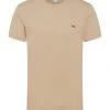 LACOSTE T-Shirt, Rundhals, Für Herren 02S BEIGE