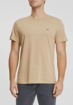 LACOSTE T-Shirt, Rundhals, Für Herren 02S BEIGE -socken-struempfe Verkäufe unnamed file 1943