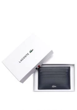 LACOSTE Herren Kreditkartenhülle, Echtes Leder - Credit Card Holder Braun -socken-struempfe Verkäufe unnamed file 1951