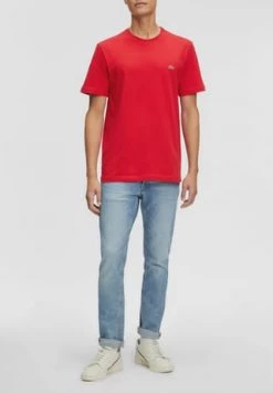 LACOSTE T-Shirt, Rundhals, Für Herren 240 ROT -socken-struempfe Verkäufe unnamed file 1980