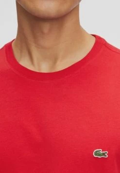 LACOSTE T-Shirt, Rundhals, Für Herren 240 ROT -socken-struempfe Verkäufe unnamed file 1981
