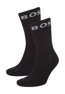 BOSS Socken, Gerippt, Für Herren 001 BLACK