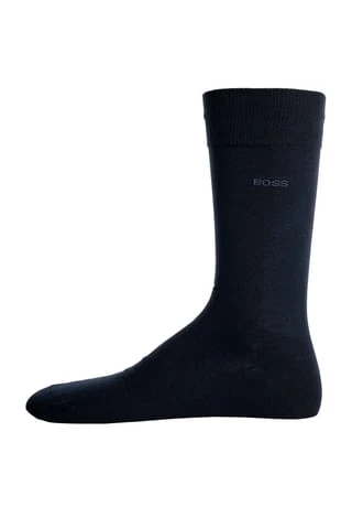 BOSS Socken, Logo-Stickerei, Für Herren 401 DARK BLUE 2 BOSS Socken, Logo-Stickerei, Für Herren 401 DARK BLUE – Bild 2