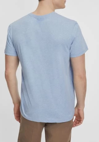 LACOSTE T-Shirt, Rundhals, Für Herren FTS BLEU MEL. 6 LACOSTE T-Shirt, Rundhals, Für Herren FTS BLEU MEL. – Bild 6