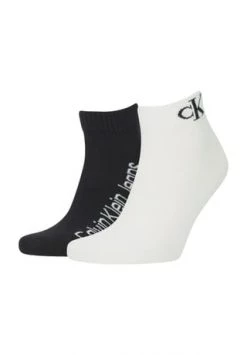 Calvin Klein Kurzsocken, 2er-Pack, Uni, Für Herren 001 BLACK COMBO